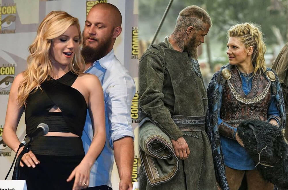 Travis Fimmel and his ex-girlfriend Katheryn Winnick