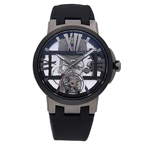 Ulysse Nardin Executive Mechanical (Hand-Winding) Skeletonized Dial Mens Watch 1713-139 (Certified Pre-Owned)
