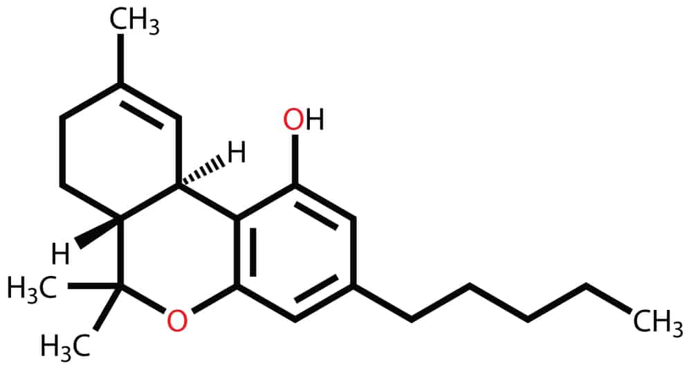 THC molecule