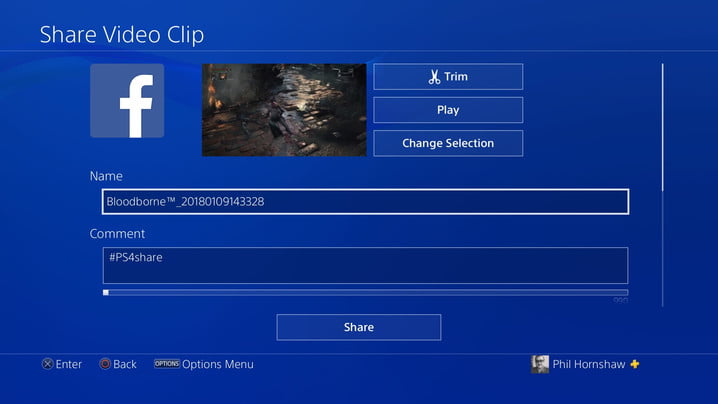 share video how to record gaming video on ps4