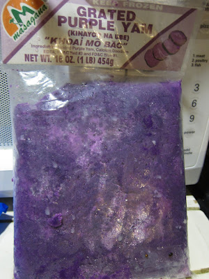 package photo of purple sweet potato