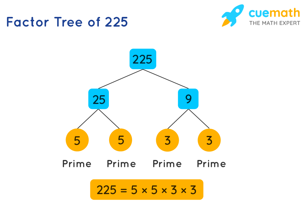 225 . factor tree