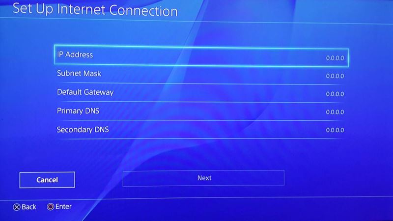 PS4 becomes slow and lagging when the internet connection is not set up properly