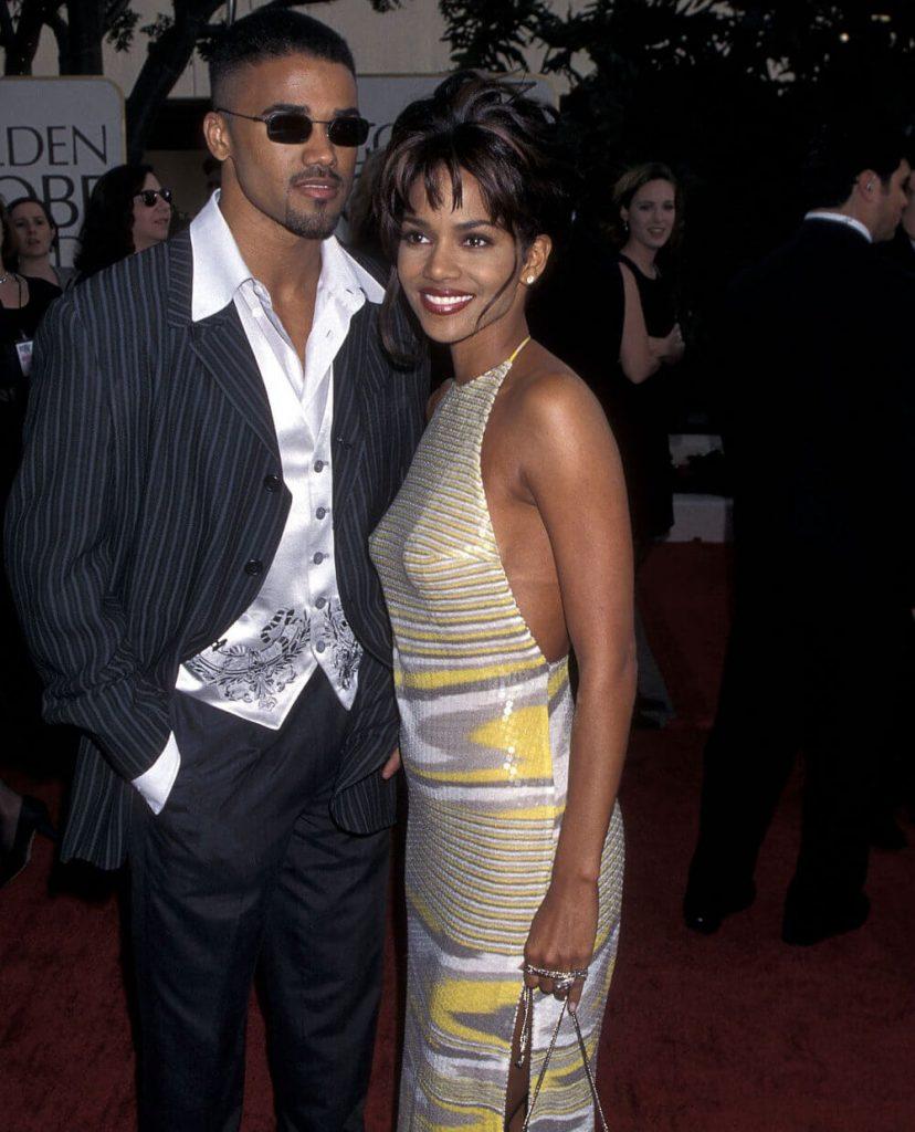 Shemar Moore and ex-girlfriend Halle Berry