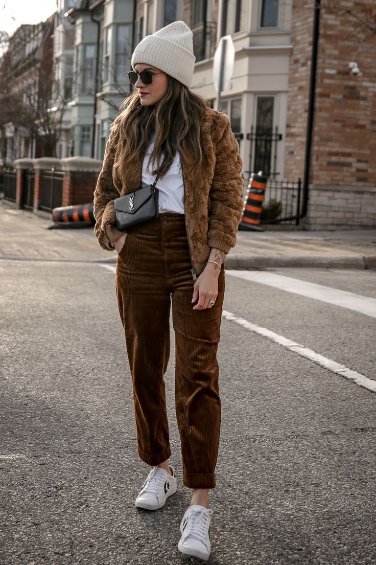 How to Style Brown Pants
