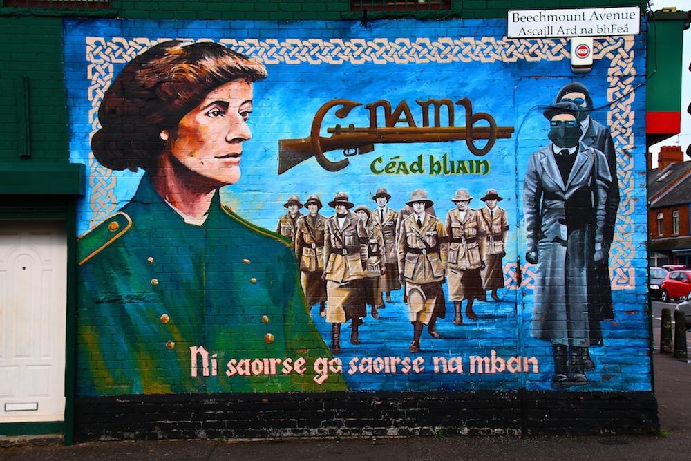 Where to Stay in Belfast Gaeltacht Quarter Murals