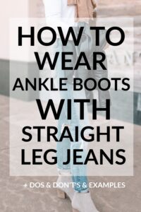how to wear high boots with jeans