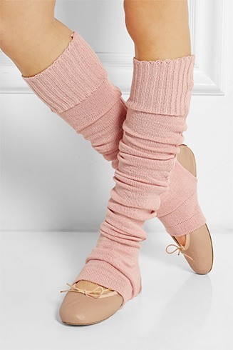 Warm your feet with ballet shoes