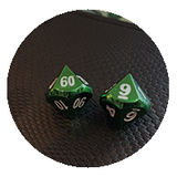 69 on a roll of d100 . dice
