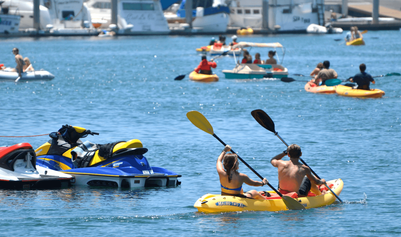 Paddle board california - oceanside harbor