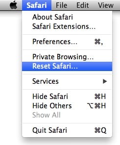 restart safari