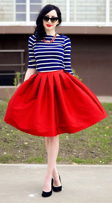 How to wear a red dress (15)