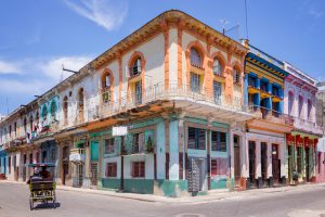 Colorful houses in Vinales, Cuba