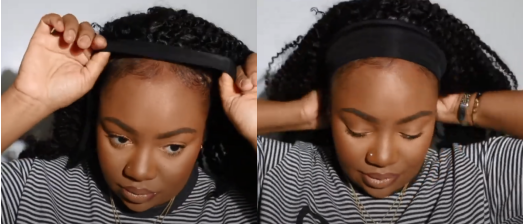 What is a headband wig and steps & tips to wear it?