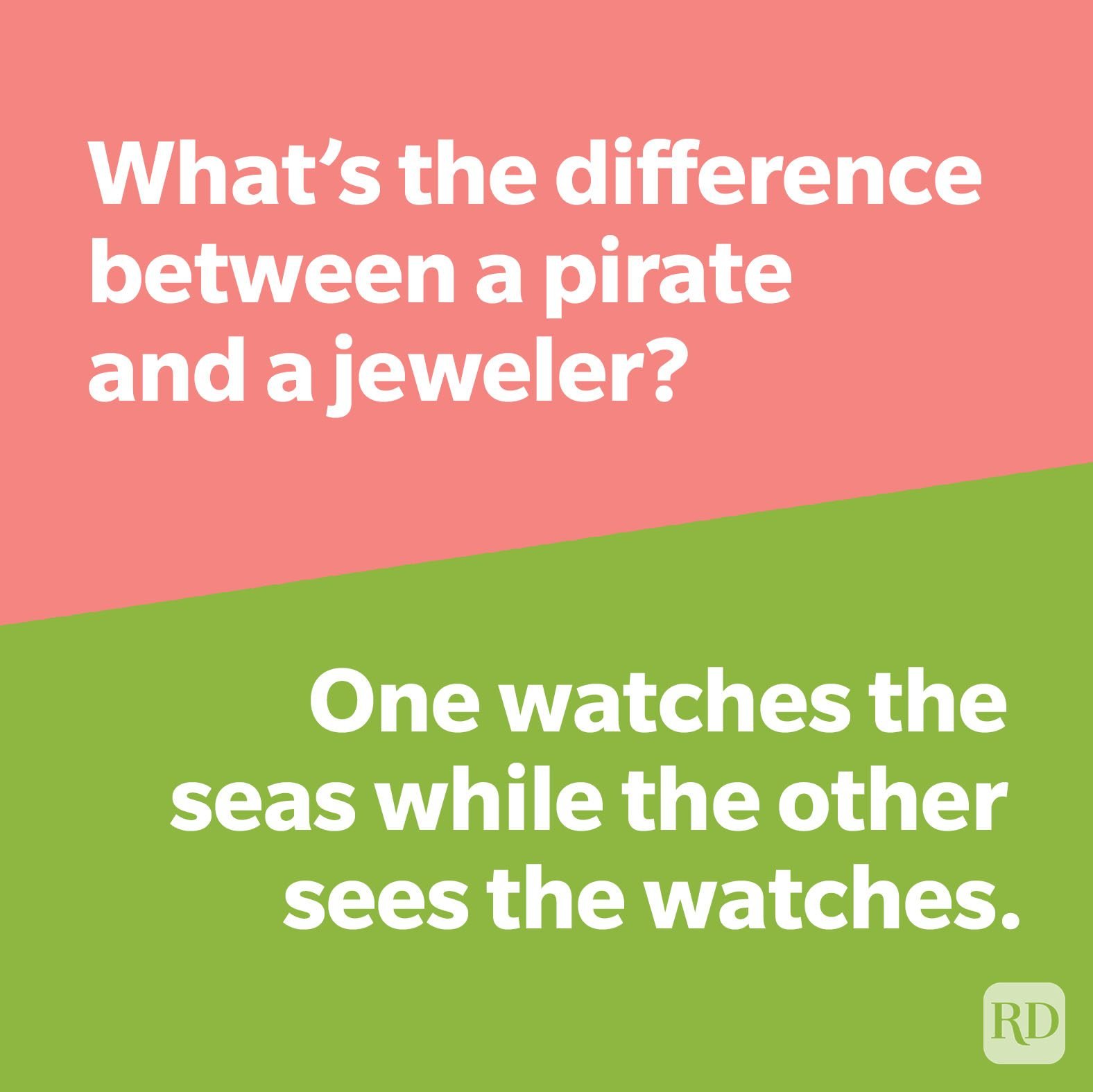 Whats Difference Joke Pirate Vs Jeweler