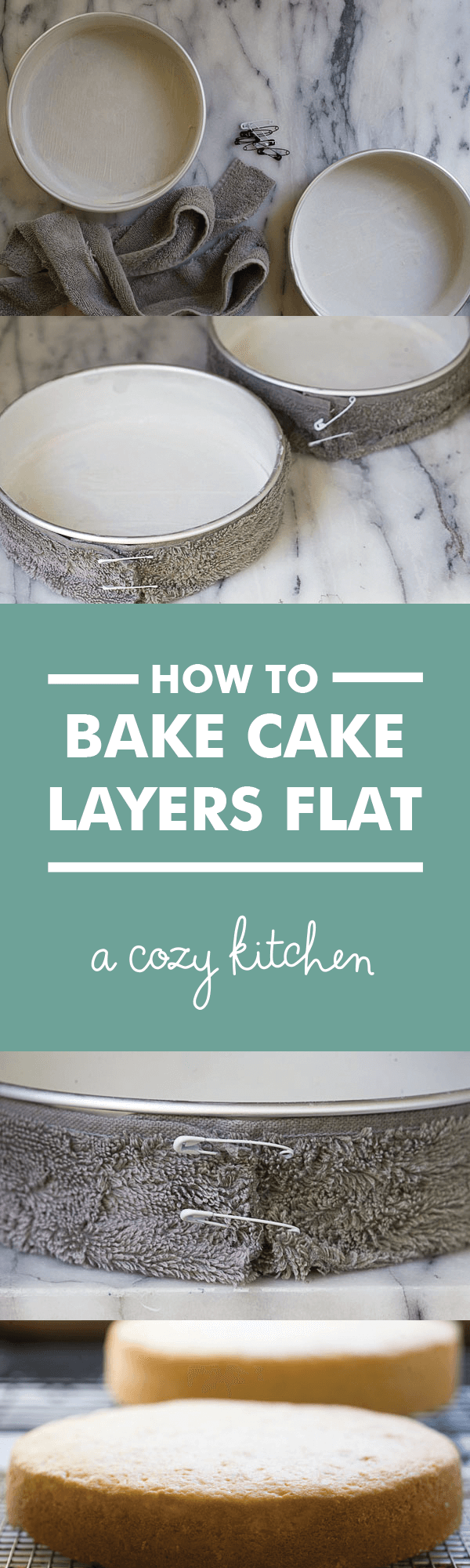 How to make the cake bloom evenly