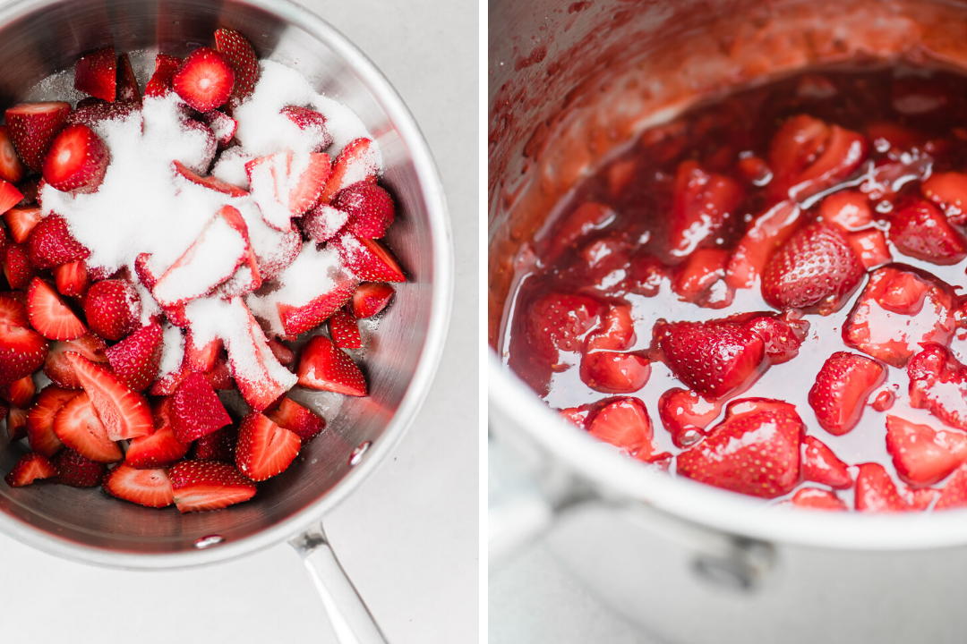 make strawberry sauce