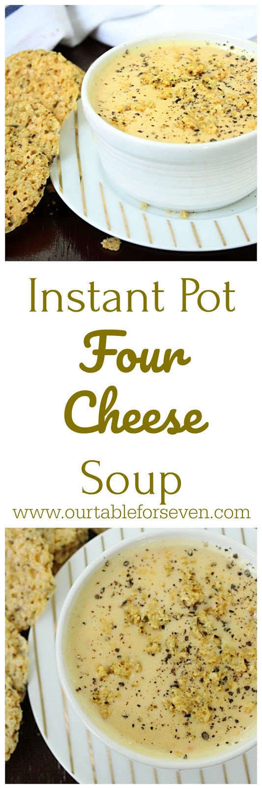 Instant Pot Four Cheese Soup
