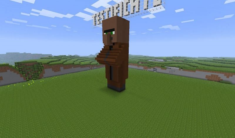 Villager Statue (Planetary Image)