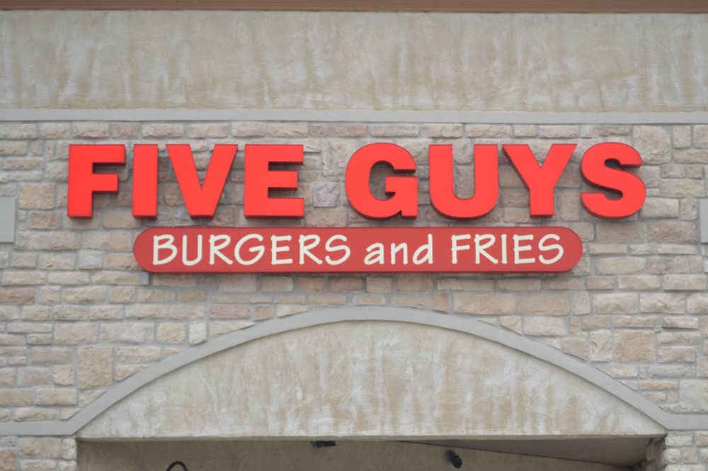 Five Guys Burger And Fries
