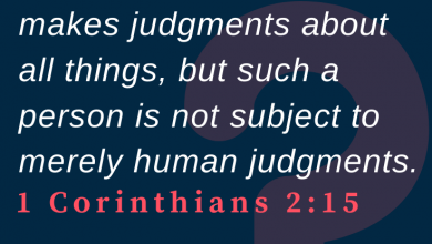 1 Corinthians 2:15 Meaning