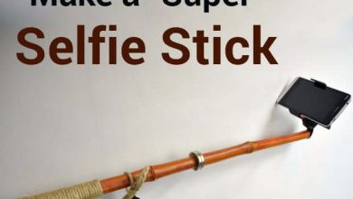 1. Instructables DIY 'Super' Selfie Stick