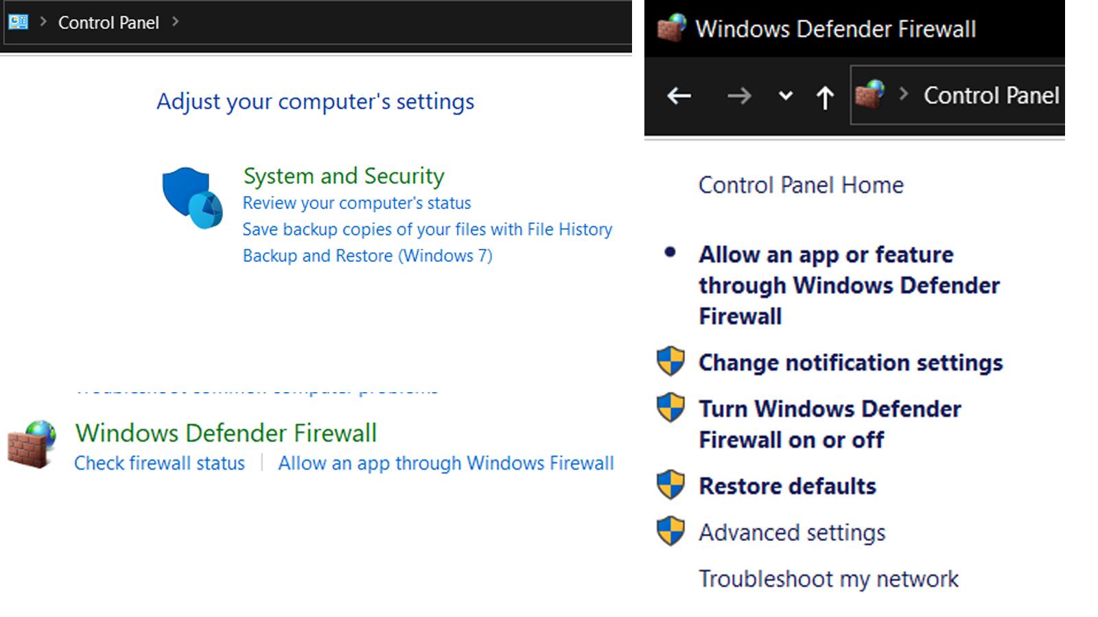 tape test firewall discord repair