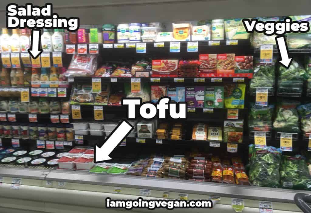 Tofu aisle
