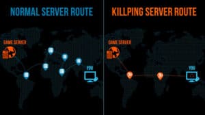 kill ping server route