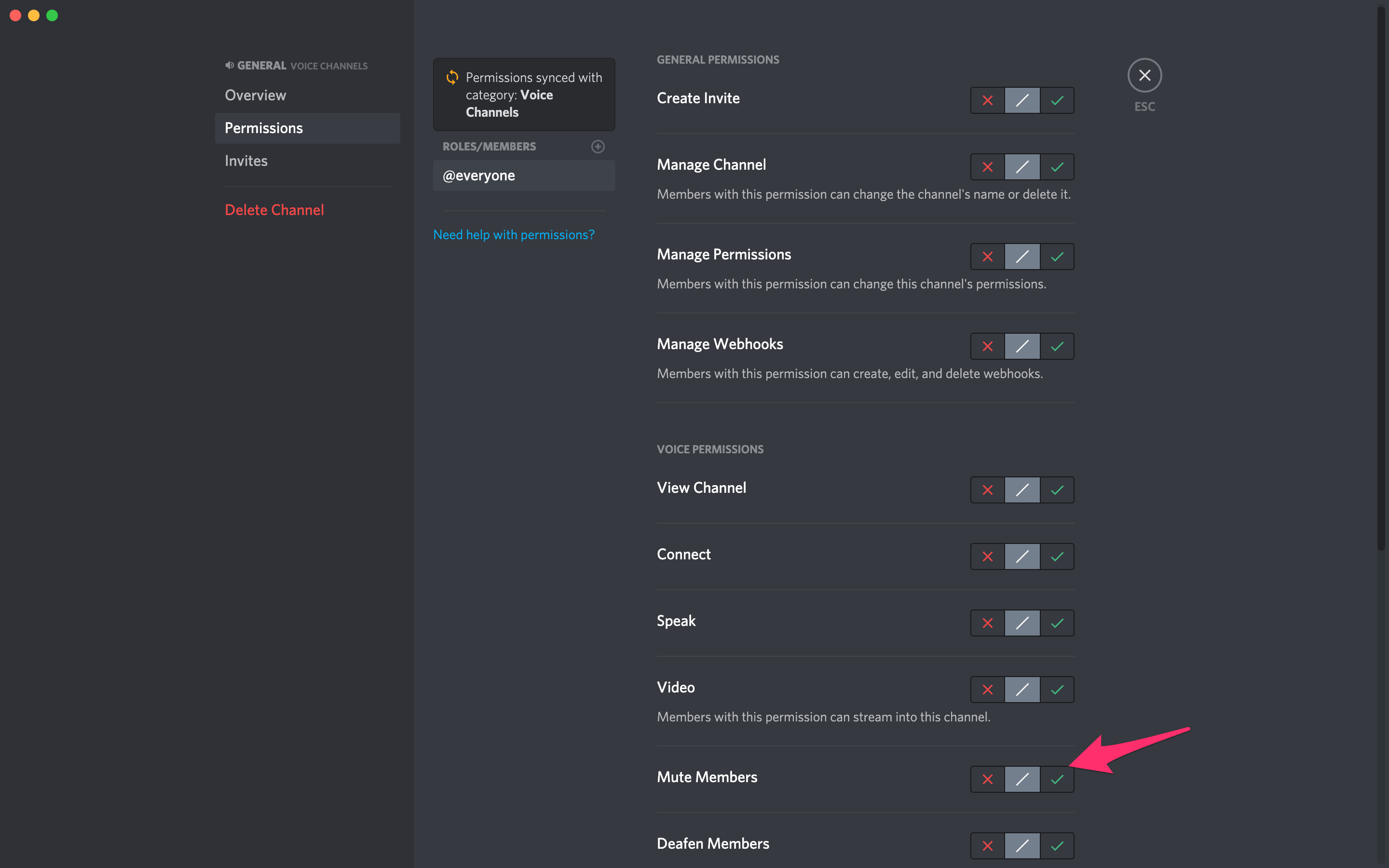 How to leave a voice channel in discord