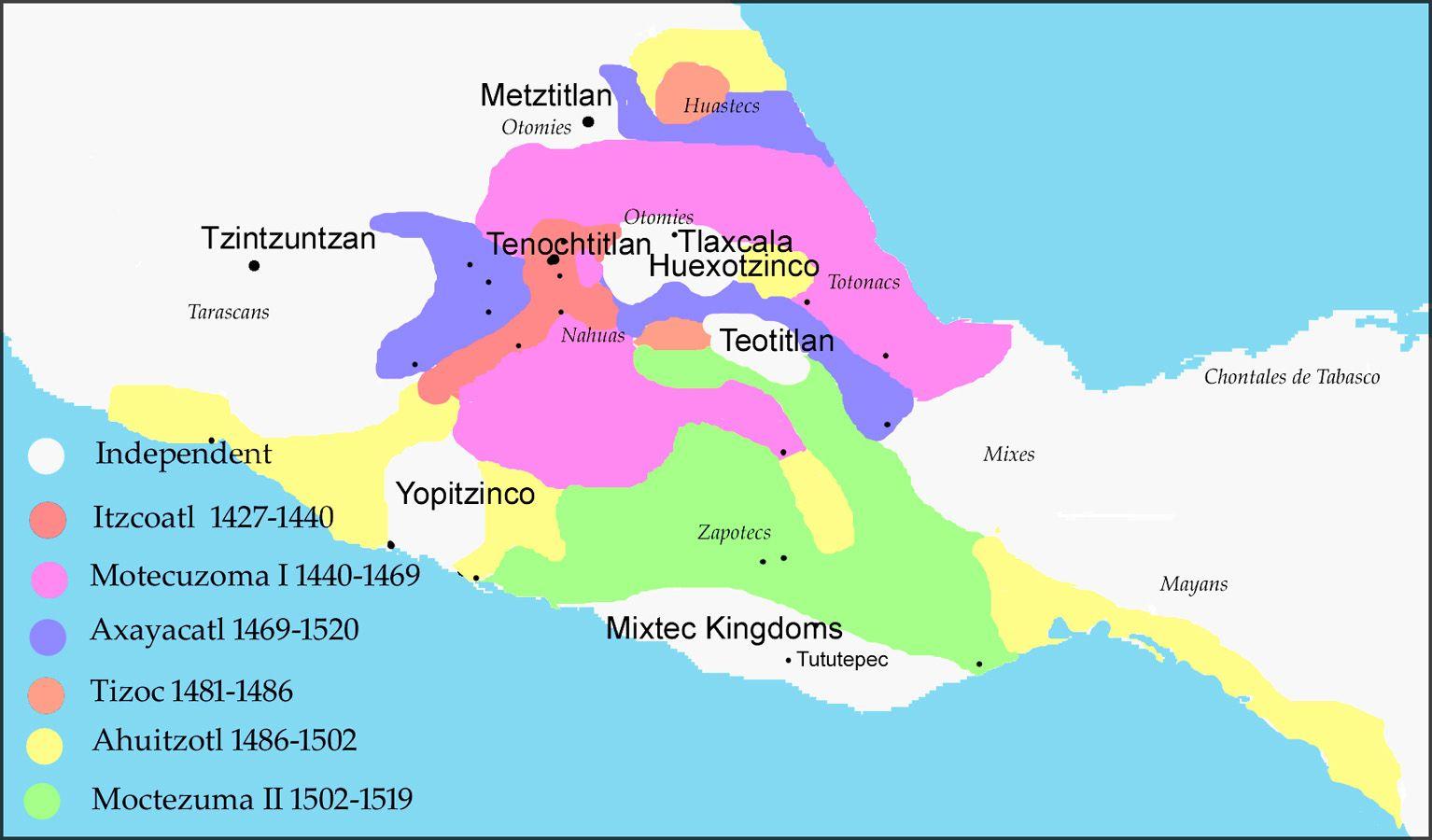 Aztec city-states before the Conquest