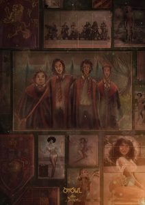 Sirius's bedroom wall.