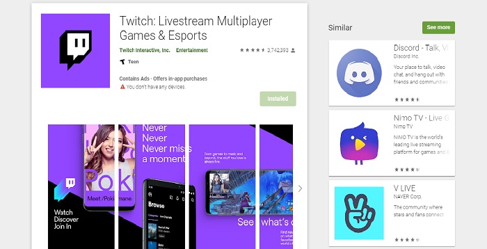 AdBlock Doesn't Work on Twitch - Twitch Android App