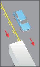 Passing is allowed when it is safe to do so and a broken yellow line is on your side of the road.
