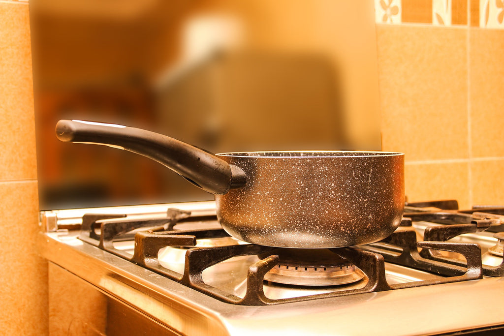 What is a pan: a pan on the stove