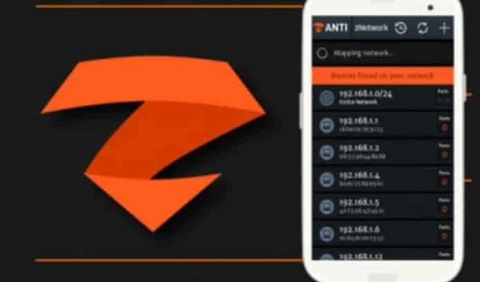 Instructions for hacking zANTI Android application