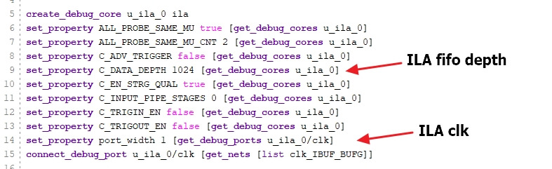 create_debug_core set_property
