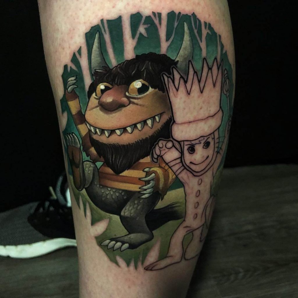 Where the Wild Things Are Movie Tattoo 1