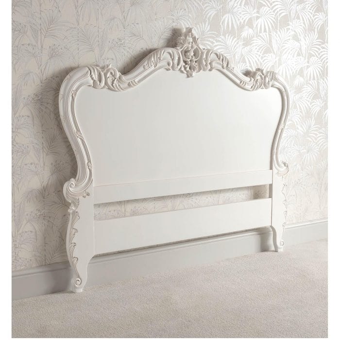 Antique french style handcarved headboard