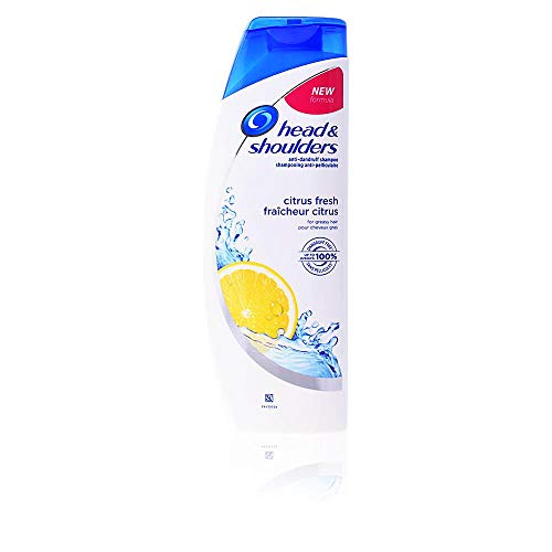 Head & Shoulders Anti Dandruff Shampoo Hydrating, Citrus Fresh 13.5 Oz. (2 Pack 400ml)