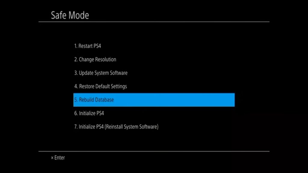 [Solved] PS4 turns on database problems on its own