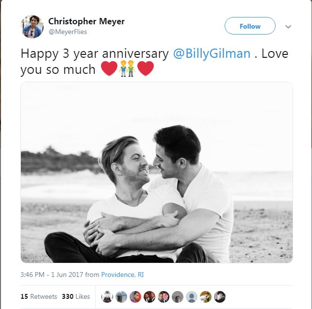 Billy Gilman Boyfriend