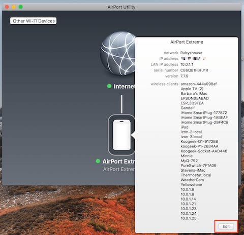 Disk Utility, hiển thị thông tin cơ bản về đĩa khởi động trong máy Mac