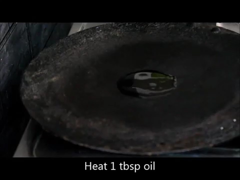 Oil heating on Gridldle