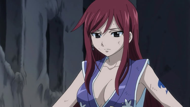 Erza Scarlet in Fairy Tail anime