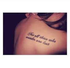 Not all wanderers lose their tattoos 34