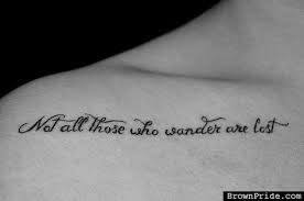 Not everyone who wanders around loses their tattoos 56