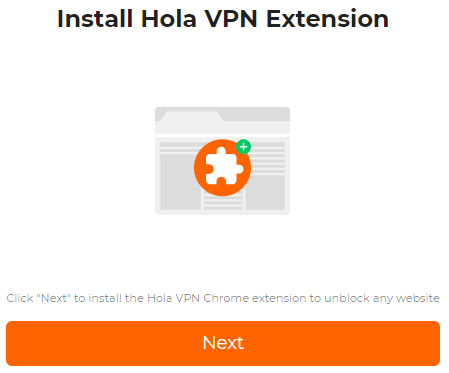 Choose one of the Netflix servers provided by Hola VPN