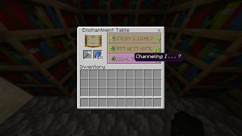 Get the Channeling enchantment on your trident