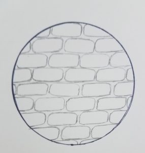 How-to-Draw-Brick-Wall-Pattern-Finished